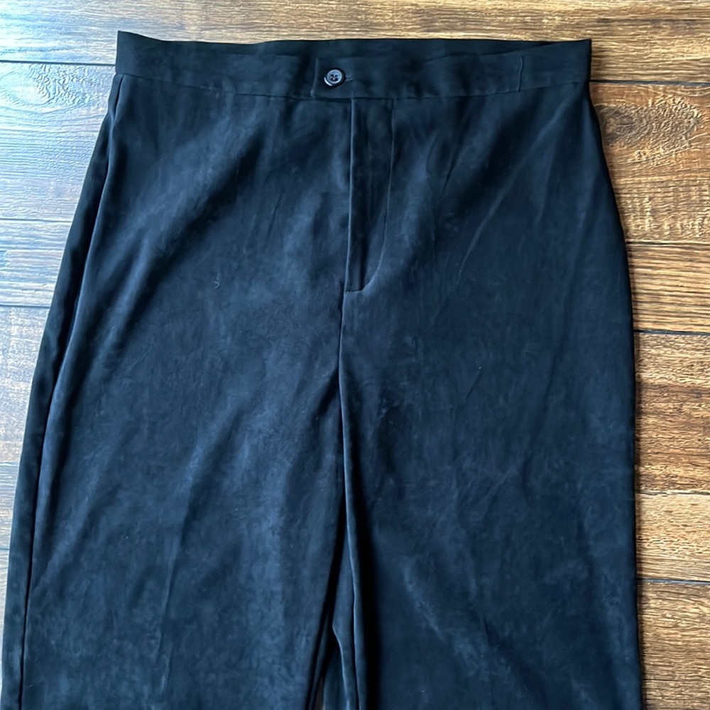 Vintage NYCC soft velour straight leg pants